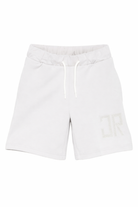 Shorts per bambino John Richmond Junior grigi con logo sul davanti RBP26010BE BLUE VAPOR JOHN RICHMOND KIDS 