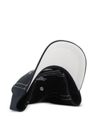Cappello da baseball per bambino The Marc Jacobs Kids nero con logo ricamato sul davanti W60844 09B THE MARC JACOBS KIDS 