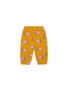 Pantaloni sportivi per neonata Stella McCartney Kids arancione con stampa coccinelle all-over TY6040 Z3579 465MC STELLA McCARTNEY KIDS 