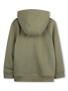 Felpa per bambino Givenchy Kids verde con cappuccio e motivo 4G H30701 634 GIVENCHY KIDS 