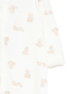 Tutina per neonati Petit Bateau beige con stampa orsetto all-over A0E0P 01 PETIT BATEAU KIDS 