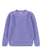 Maglione Gillis per bambina Molo lilla con lavorazione in maglia 2S26K202 5622 MOLO KIDS 