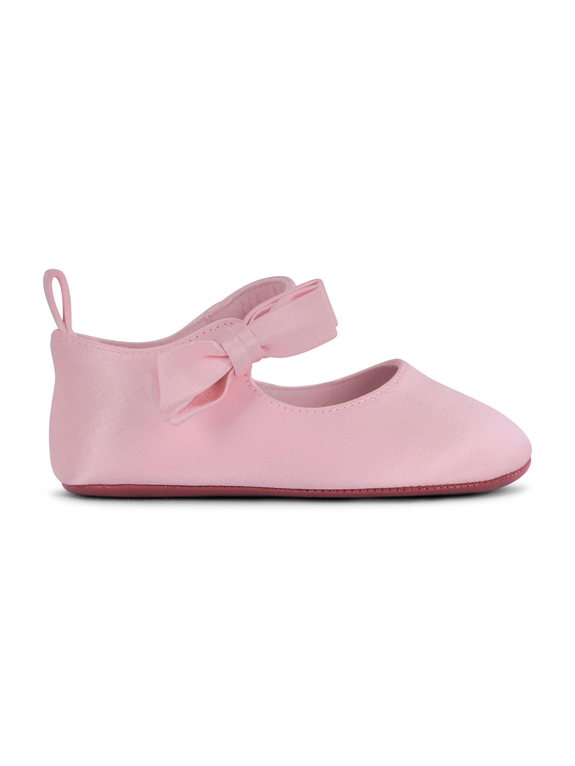 Ballerine Lou Babe per neonata Christian Louboutin Kids rosa con fiocco sul davanti 3220544 P722 CHRISTIAN LOUBOUTIN KIDS 