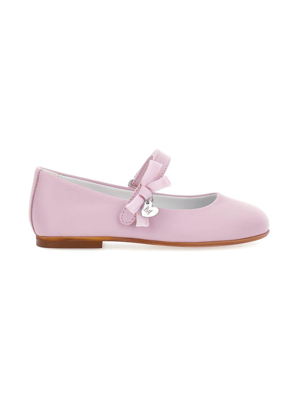 Ballerine per bambina Monnalisa rosa con cinturino 8CG002 7707 0090 MONNALISA KIDS 