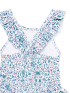 Costume per neonata Tartine & Chocolat azzurro con bordo increspato CC38051 01 TArtine & Chocolat KIDS 