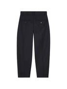 Pantaloni per bambino Givenchy Kids neri con dettaglio pieghe H31446 09B GIVENCHY KIDS 