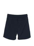 Shorts P. Nesilier per bambino K-WAY Kids blu con logo sul davanti K7152BW K89 K-WAY KIDS 