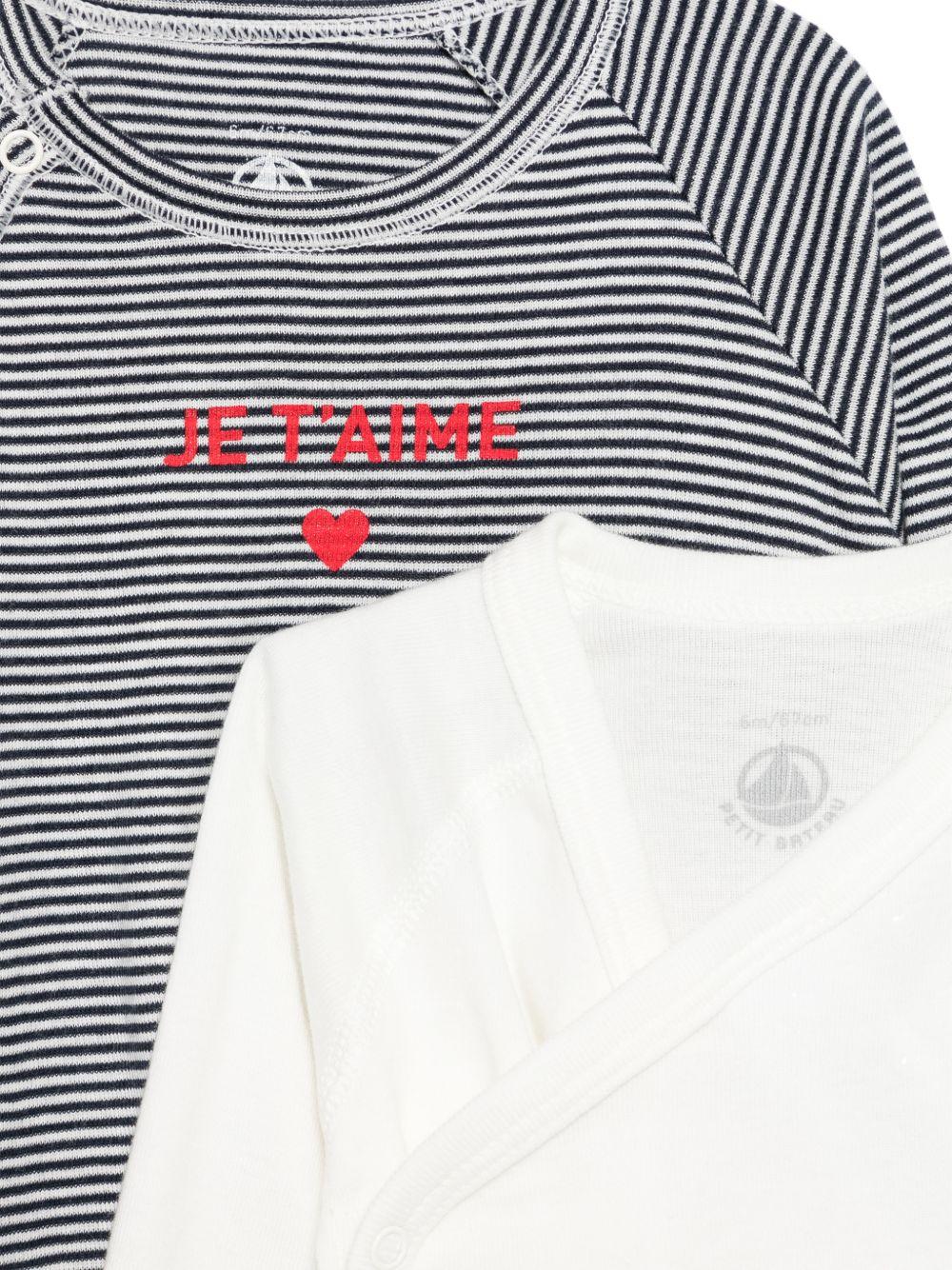 Set tutine e doudou per neonati Petit Bateau multicolor con design a righe A0F6G 00 PETIT BATEAU KIDS 