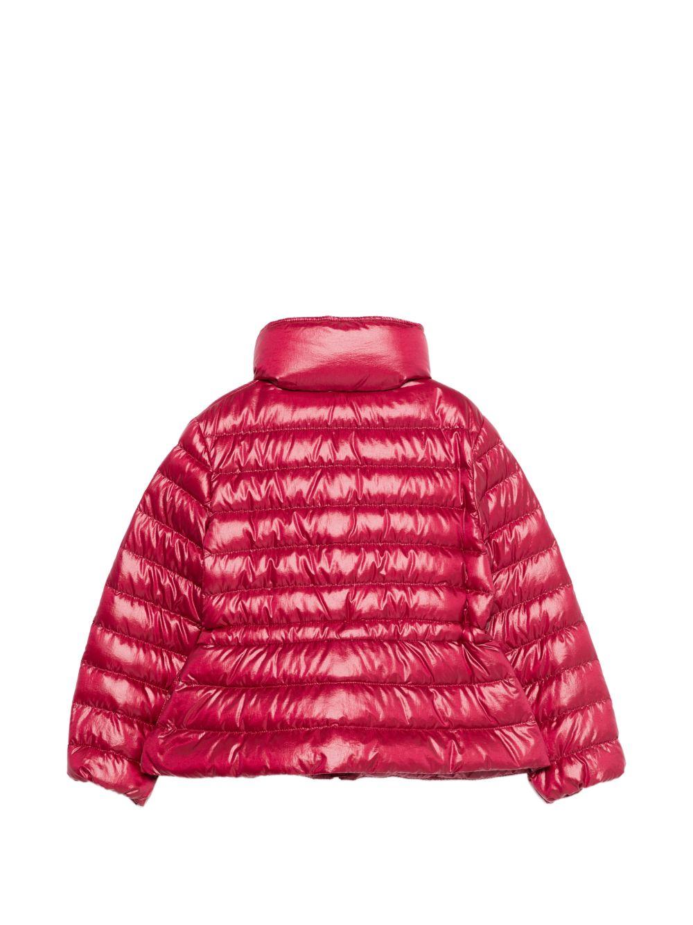 Giubbino per bambina Moncler Enfant rosso senza con design trapuntato L19541A00015597QN 470 MONCLER KIDS 