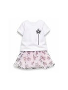 Set t-shirt e gonna per neonata The Marc Jacobs Kids multicolore con stampa floreale W60813 10P THE MARC JACOBS KIDS 
