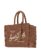 Borsa Colette MC2 Saint Barth marrone con dettaglio nappa COL0026 00452L MC2 ST. BARTH KIDS 