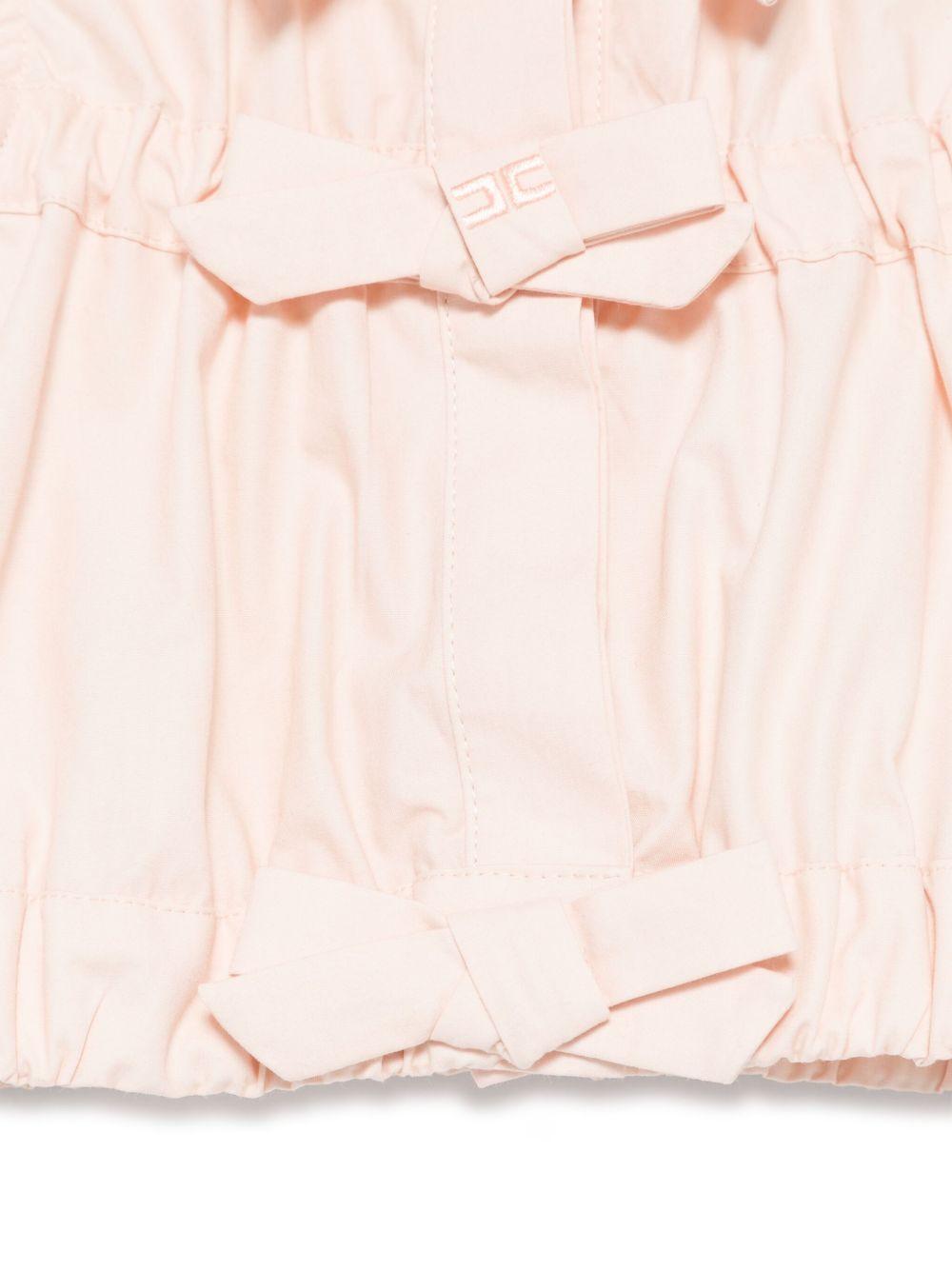 Camicia per neonata Elisabetta Franchi La Mia Bambina rosa con applicazione EGCA0410CA235 C036 ElISABETTA FRANCHI 