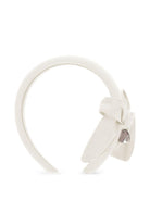 Cerchietto per capelli per bambina Monnalisa Kids bianco con dettaglio fiocco 17H002 8095 0001 MONNALISA KIDS 