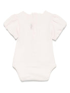 Body per neonata Donsje Nowie beige con motivo con ricamo 3032704 00001 DONSJE 