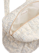 Borsa per pannolini trapuntata  Bonpoint Piou beige con motivo paesaggistico S06OBAW00001 677 BONPOINT 