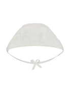 Cuffia per neonati Dolce & Gabbana Kids bianca con dettagli in pizzo L0EGC0 FLMKZ W0001 DOLCE & GABBANA KIDS 