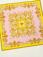 T-shirt per bambina Versace Kids bianca con stampa grafica sul retro 10183421A17235 6WK10 VERSACE KIDS 