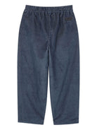 Pantaloni per bambino Kenzo Kids blu con vita elasticizzata K61460 852 KENZO KIDS 