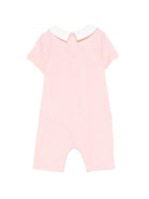 Tutina per neonati Moschino Kids rosa con stampa Teddy Bear su nuvola MUT04NLAA03 50209 MOSCHINO KIDS 
