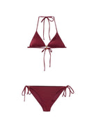 Bikini da donna MC2 Saint Barth bordeaux con dettaglio ciondoli VIR0001 08583L MC2 ST. BARTH 