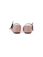 Ballerine per bambina BabyWalker rosa con applicazione farfalla PB5843 DUSTY PINK BABYWALKER KIDS 