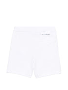 Shorts per bambino Paul & Shark Junior bianco con coulisse WUQ004LDA60 10101 PAUL & SHARK KIDS 