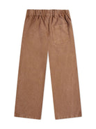 Pantaloni per bambino Bobo Choses marrone con logo B125AC134 211 BOBO CHOSES KIDS 