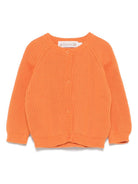 Cardigan Giusto per neonato Bonpoint arancione con girocollo S05OCAK00001 065B BONPOINT KIDS 