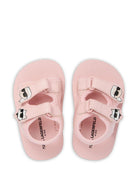 Sandali per bambina Karl Lagerfeld Kids rosa con applicazione-ikon Z31183 46F KARL LAGERFELD KIDS 