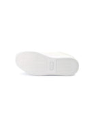 Sneakers per bambino Boss Kidswear bianco con logo goffrato con design color-block J51650 10P BOSS KIDS 