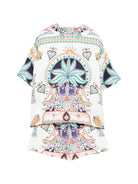 Completo per bambina Just Cavalli Kids multicolore a fantasia JGP26104CE PALM PRISTINE ROBERTO CAVALLI KIDS 