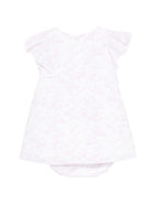Abito per neonata Givenchy Kids bianco con stampa grafica all-over H31271 N54 GIVENCHY KIDS 