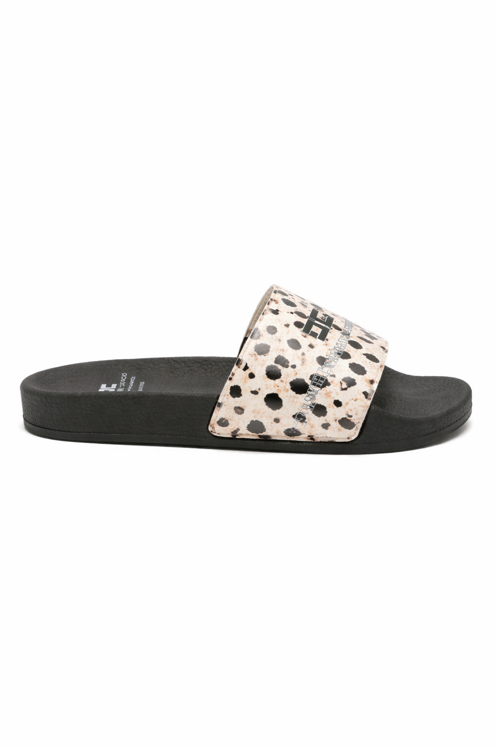 Ciabatte per bambina Elisabetta Franchi La Mia Bambina animalier con logo sul davanti F4A0E06081926 X253 ElISABETTA FRANCHI KIDS 