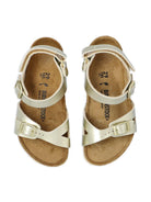 Sandali Rio per bambina Birkenstock Kids color oro con cinturino alla caviglia 1029540 GOLD BIRKENSTOCK KIDS 