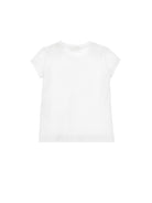 T-shirt per bambina Monnalisa x Disney bianca con stampa grafica Oceania 11H632 8201 0099 MONNALISA KIDS 