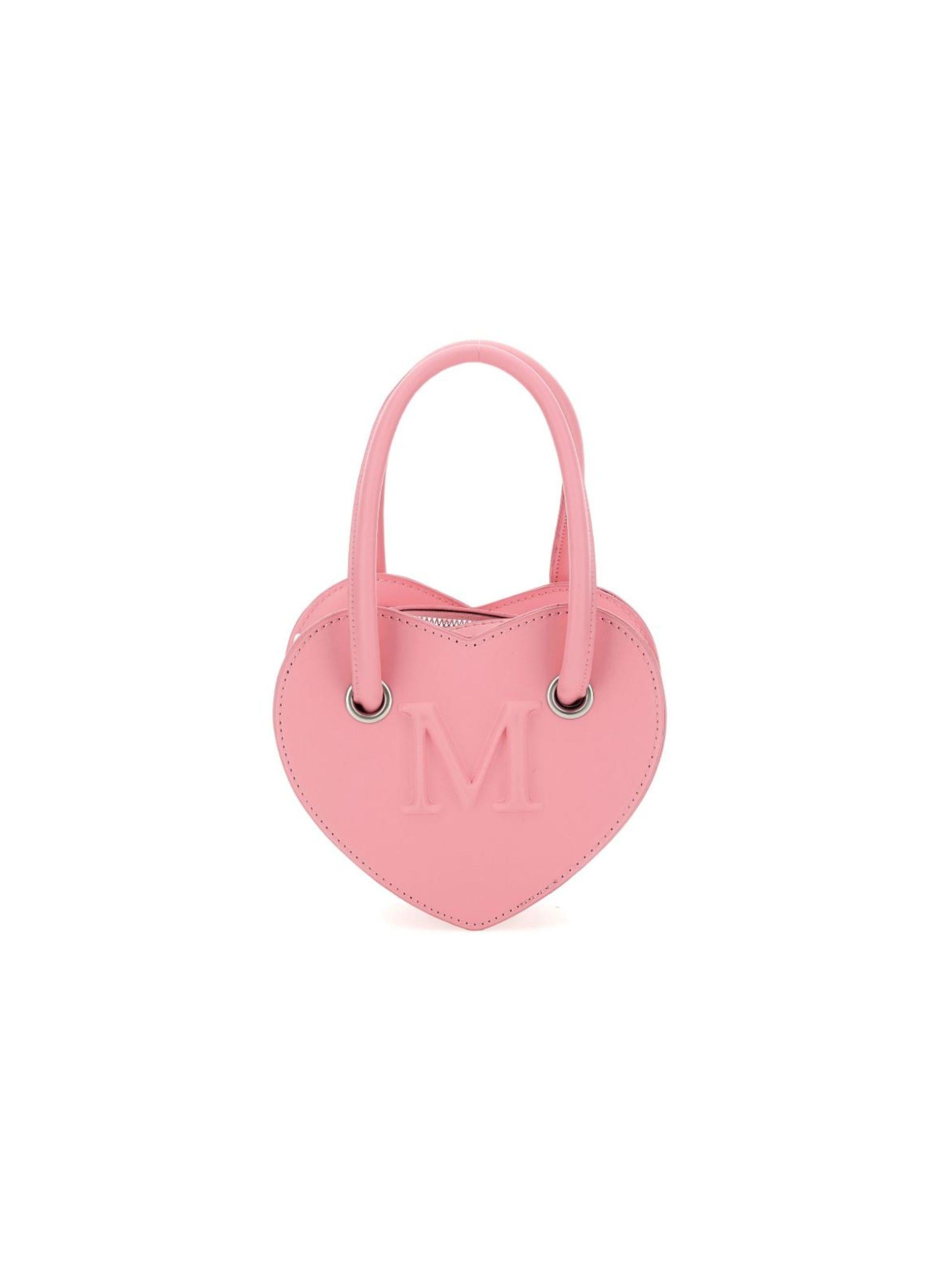 Borsa per bambina Monnalisa rosa a forma di cuore 17G002 7069 0093 MONNALISA KIDS 