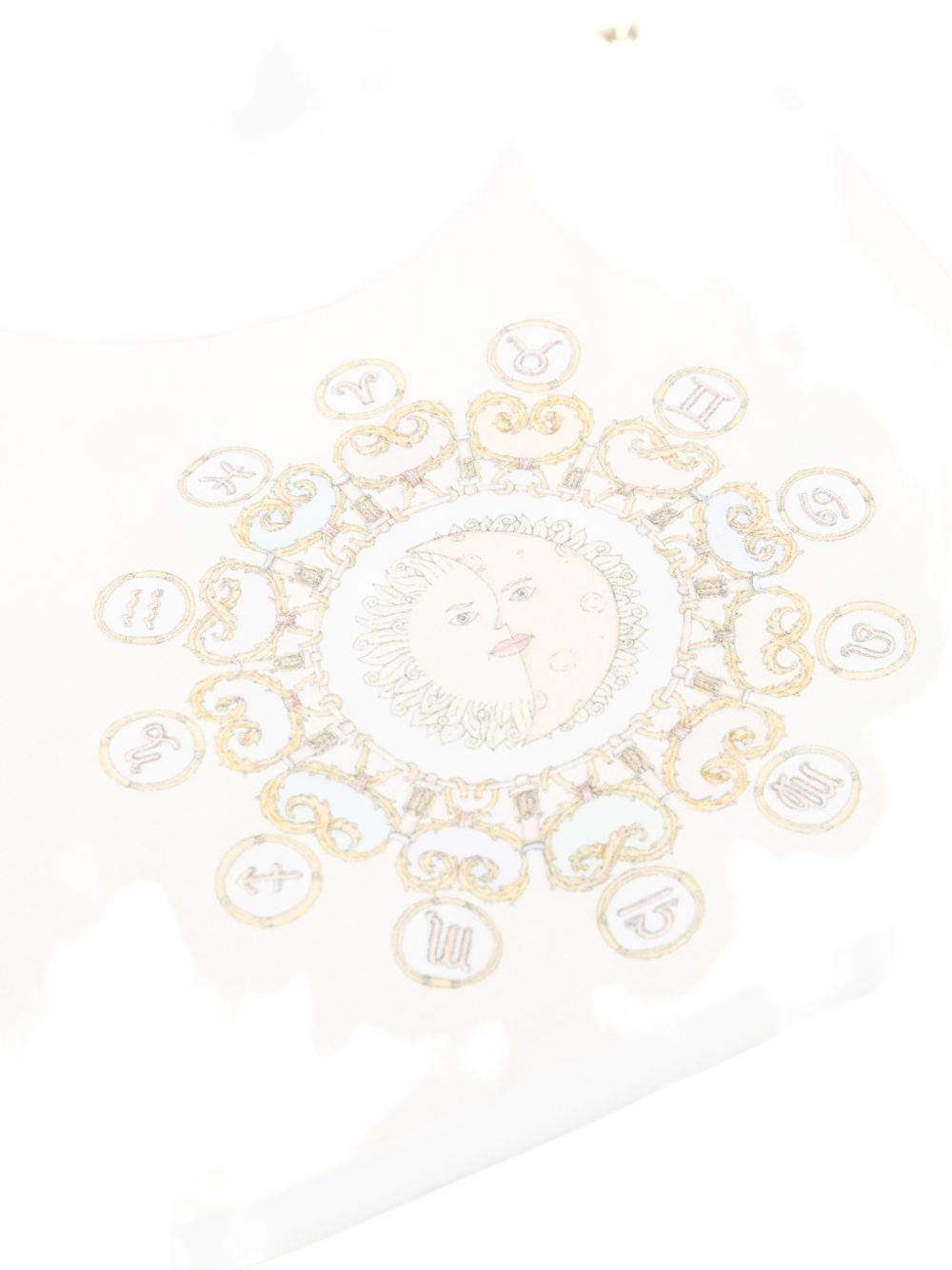 Bavaglino per neonati Atelier Choux giallo con stampa zodiacale BI-CS-ZOY E-U ATELIER CHOUX PARIS KIDS 
