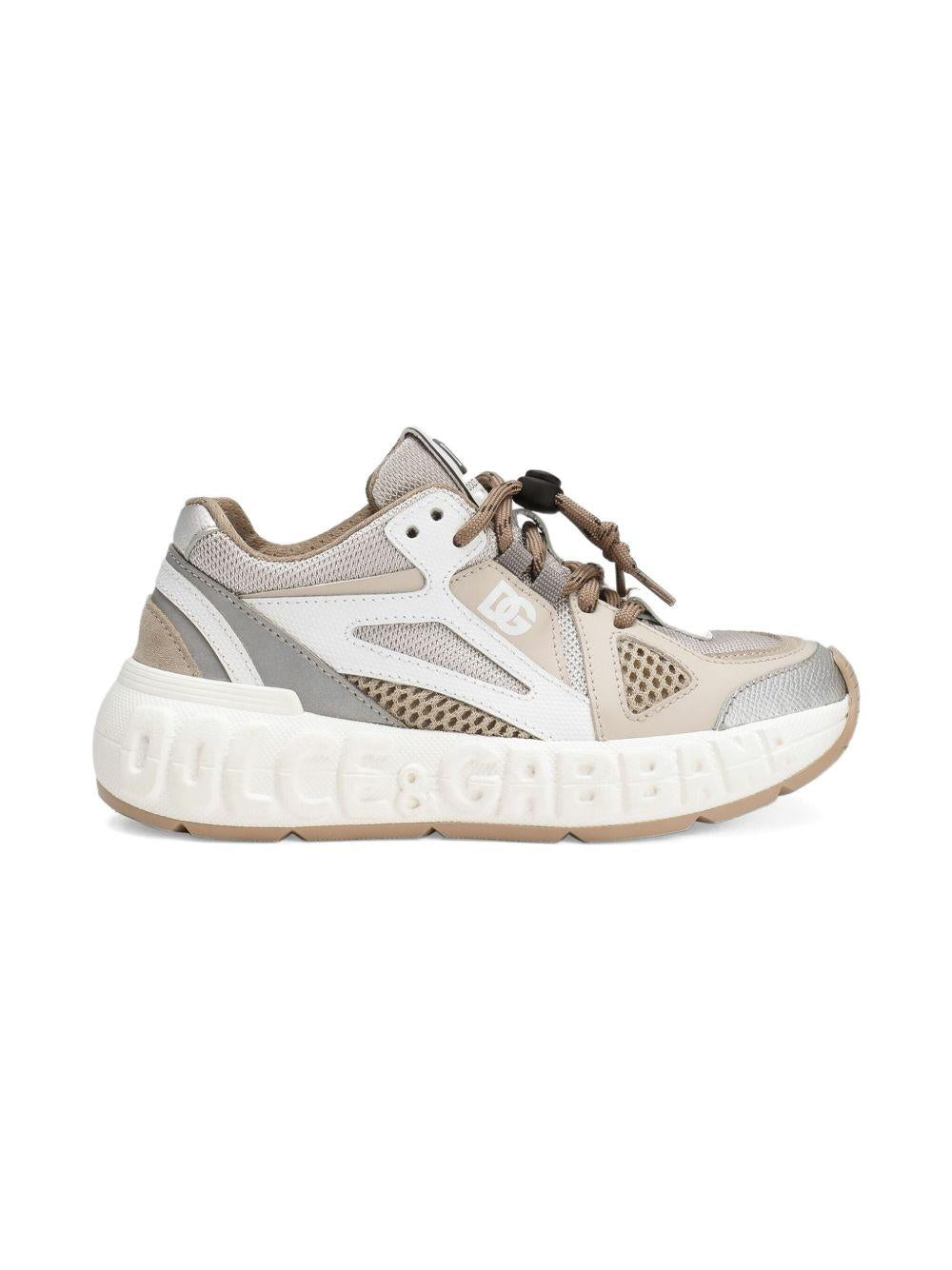 Sneakers per bambini Dolce & Gabbana Kids multicolore con logo sulla linguetta DA5290 AW521 8F591 DOLCE & GABBANA KIDS 
