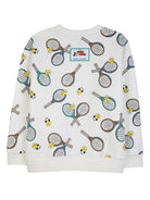 Felpa per bambino The Marc Jacobs Kids x Disney bianca con stampa grafica all-over W60780 126 THE MARC JACOBS KIDS 