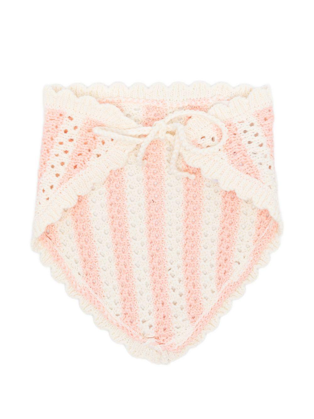 Fascia per capelli per bambina Louise Misha rosa con design a righe GAC-S26-H0293 PINK LOUISE MISHA KIDS 