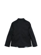 Blazer a doppiopetto per bambino Roberto Cavalli Kids blu con chiusura a bottoni CBP26100GC BLUE PEACOAT ROBERTO CAVALLI KIDS 