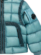 Giubbino per bambino C.P. Company Kids blu con modello trapuntato CUS01FL3AB1 40589 C.P.COMPANY KIDS 