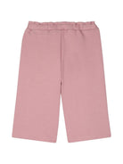 Pantaloni sportivi per neonata Chloè Kids rosa con placca logo C21349 48W CHLOE' KIDS 