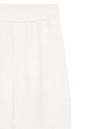 Pantaloni per bambino Emporio Armani Kids bianco opaco con taglio dritto EB001647 AF20698 U1009 EMPORIO ARMANI KIDS 