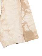 Shorts per bambino MSGM Kids beige con stampa tie-dye S6MSJBBE245 015 MSGM KIDS 