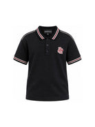 Polo per bambino Emporio Armani Kids blu a maniche corte EB001381 AF13715 UB118 EMPORIO ARMANI KIDS 