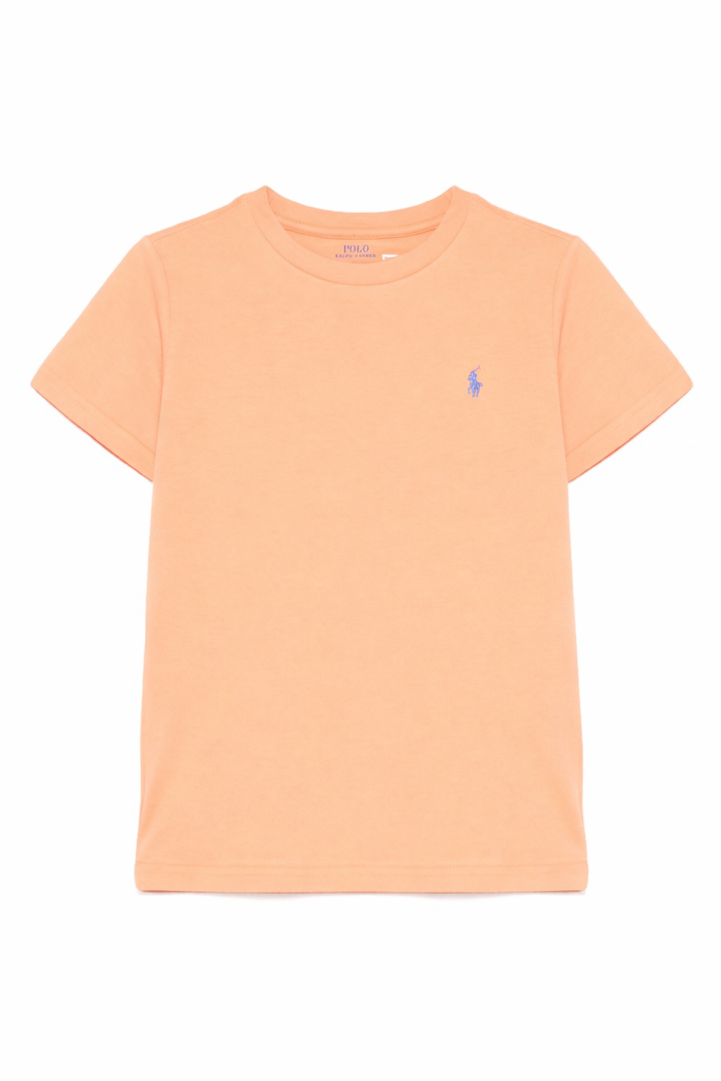 T-shirt per bambini Polo Ralph Lauren Kids arancione con ricamo sul petto 322832904 510 Ralph Lauren kids 