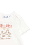 T-shirt per neonato Tartine Et Chocolat bianco con stampa CA10041 13 TArtine & Chocolat KIDS 