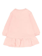 Abito per neonata Moschino Kids rosa con logo Teddy Bear MAV0BKLCA63 50209 MOSCHINO KIDS 
