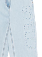 Jeans per bambina Stella McCartney Kids in denim con ricamo TY6C70 Z0746 600 STELLA McCARTNEY KIDS 